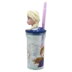 Vaso Figurita 3D 360 ML Frozen Snow Tale