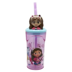 Vaso Figurita 3D 360 ML Gabbys Dollhouse