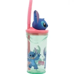 Vaso Figurita 3D 360 ML Stitch Flowers