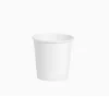 Vasos Cartón Biodegradable Blanco 120cc 25uds