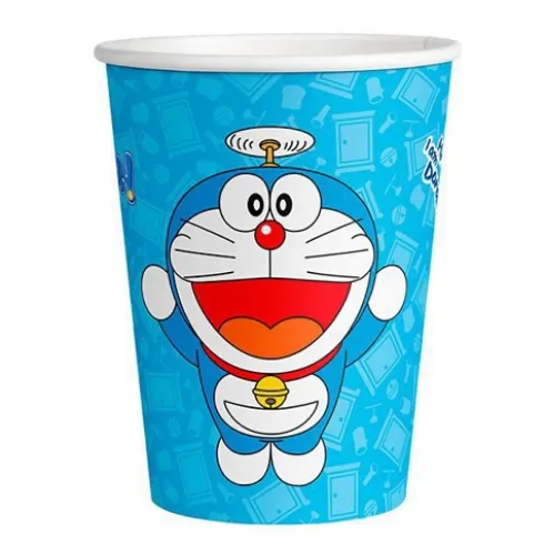 Vasos Cartón Doraemon 250ml