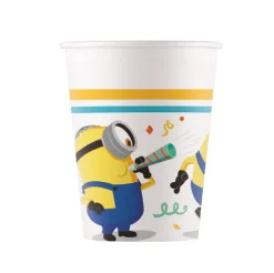 Vasos Cartón Minions 200ml