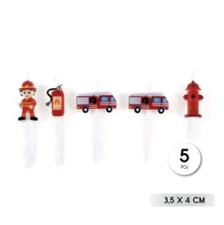 Vela Bombero 5pcs