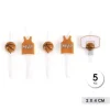 Vela Básquet 5pcs
