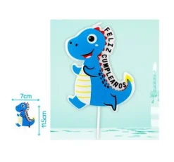 Vela Cumpleaños Dinosaurio
