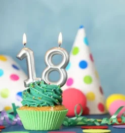 Vela Cumpleaños Números Plata