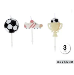 Vela Futbol 3pcs