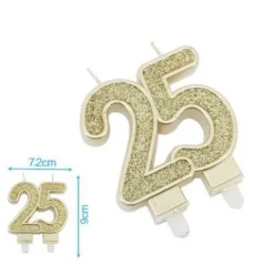 Vela Purpurina Oro 25