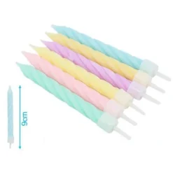 Velas Cumpleaños 6pcs