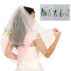 Velo De Novia BRIDE To Be 70cm